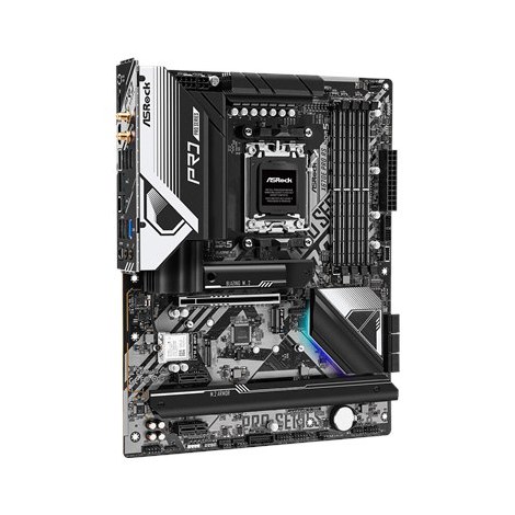ASRock | X670E PRO RS | Processor family AMD | Processor socket AM5 | DDR5 DIMM | Memory slots 4 | Supported hard disk drive int - 5